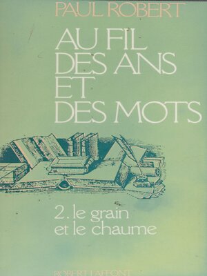 cover image of Au fil des ans et des mots (2)